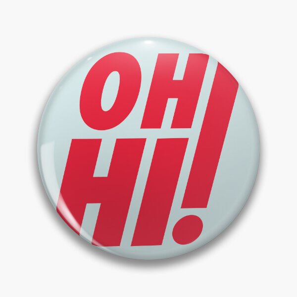 Item preview, Oh, Hi! on Blue designed and sold by artsylyons.