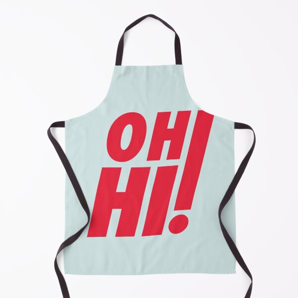 Item preview, Oh, Hi! on Blue designed and sold by artsylyons.