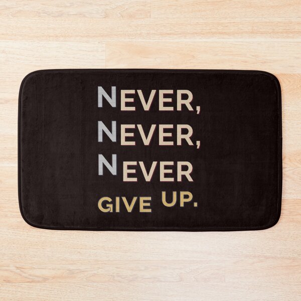 Item preview, never give up life quotes t-shirt  designed and sold by KARTICK DUTTA.