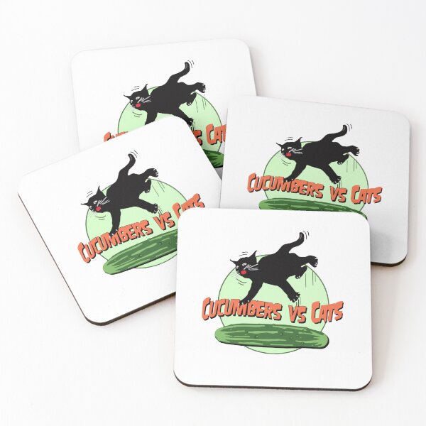 Item preview, cucumbers vs cats designed and sold by maitranshop.