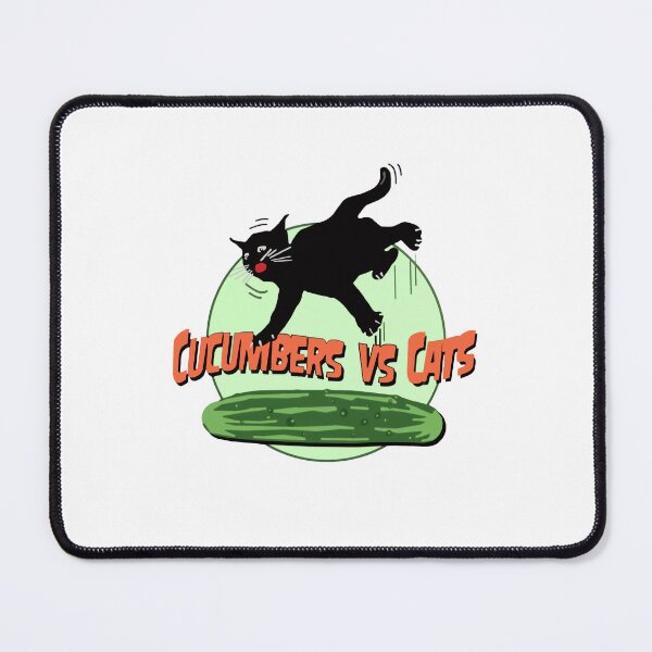 Item preview, cucumbers vs cats designed and sold by maitranshop.