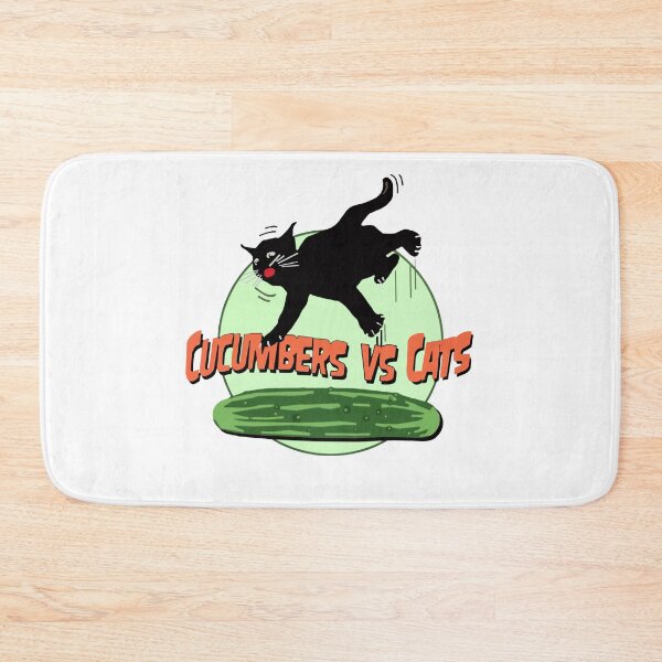 Item preview, cucumbers vs cats designed and sold by maitranshop.