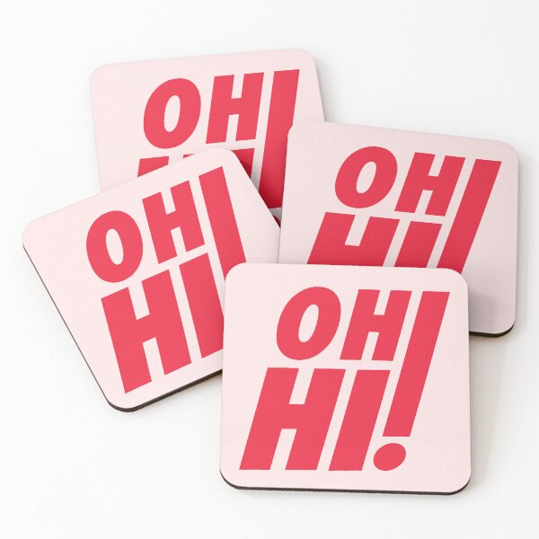 Item preview, Oh, Hi! on Blush designed and sold by artsylyons.