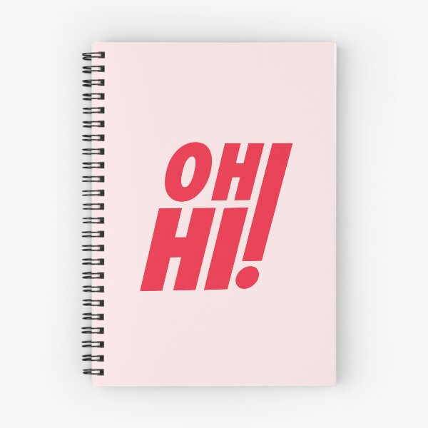 Item preview, Oh, Hi! on Blush designed and sold by artsylyons.