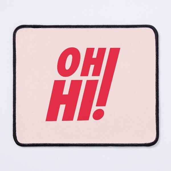 Item preview, Oh, Hi! on Blush designed and sold by artsylyons.