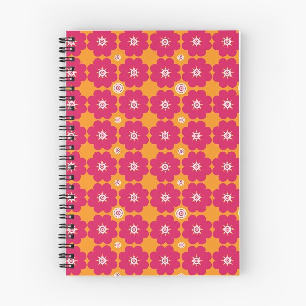Item preview, Retro Geo Flowers designed and sold by ClubCreativeArt.
