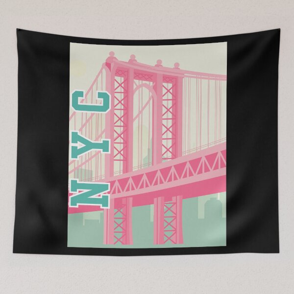 Item preview, New York City pink designed and sold by Sweet-Tees-plz.