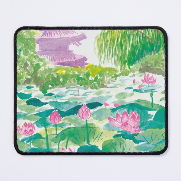 Item preview, pagoda and lotuses designed and sold by Carmencita079.