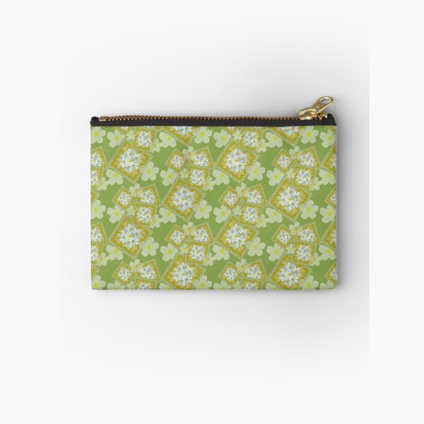 Item preview, Frangipani - White and Yellow on Green designed and sold by STHogan.