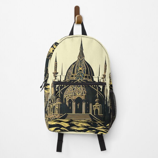 Item preview, Fantasy Medieval Turkish Domed Golden Temple designed and sold by entwithanaxe.