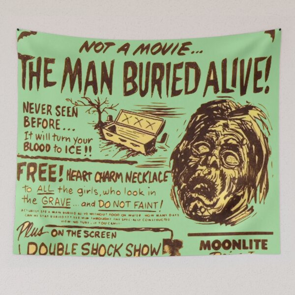 Item preview, Buried Alive Spook Show designed and sold by DukeGroovy.