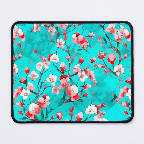 Item preview, Patrón estético de flor de sakura designed and sold by HujiolStudio.