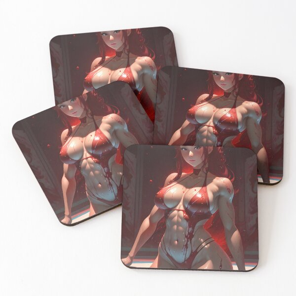 Item preview, Red Head in Bikini in Hot Tub designed and sold by Poisoner Art.