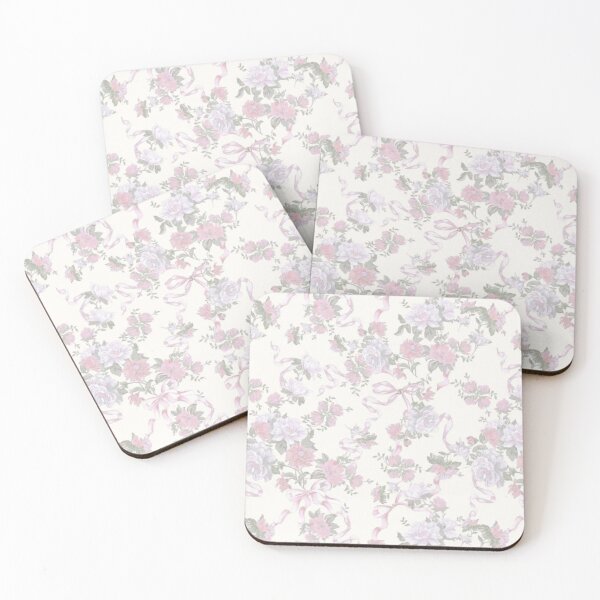 Item preview, Coquette balletcore floral pattern  designed and sold by Pixiedrop.