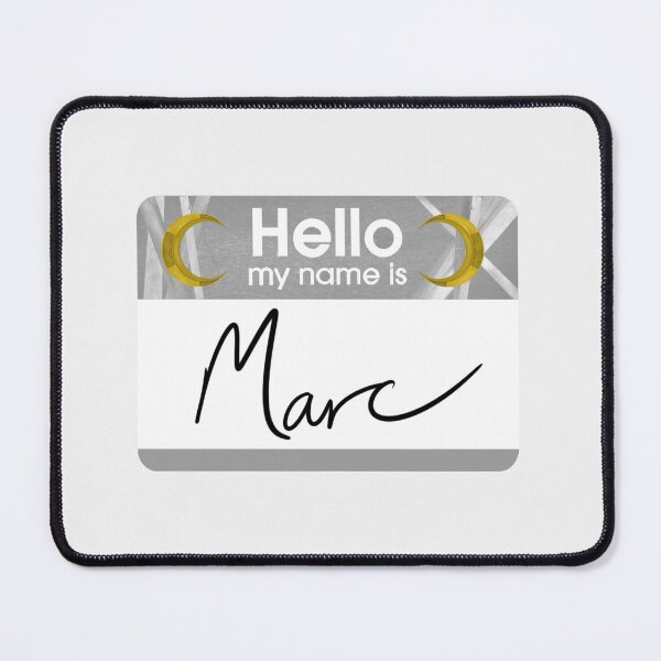 Item preview, Marc moon name tag designed and sold by Doortodreamland.