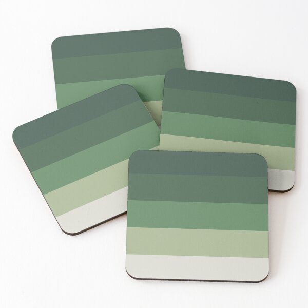 Item preview, Abstract colour design green forest designed and sold by samshopindia.