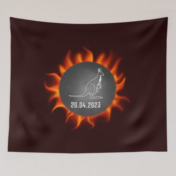 Item preview, Solar Eclipse Exmouth Town in Australia designed and sold by NexCreation.