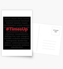 #TimesUp Above the Noise Graphic Postcards