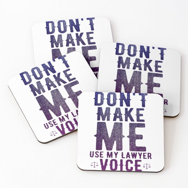 Item preview, dont make me use my lawyer voice designed and sold by kobe811.