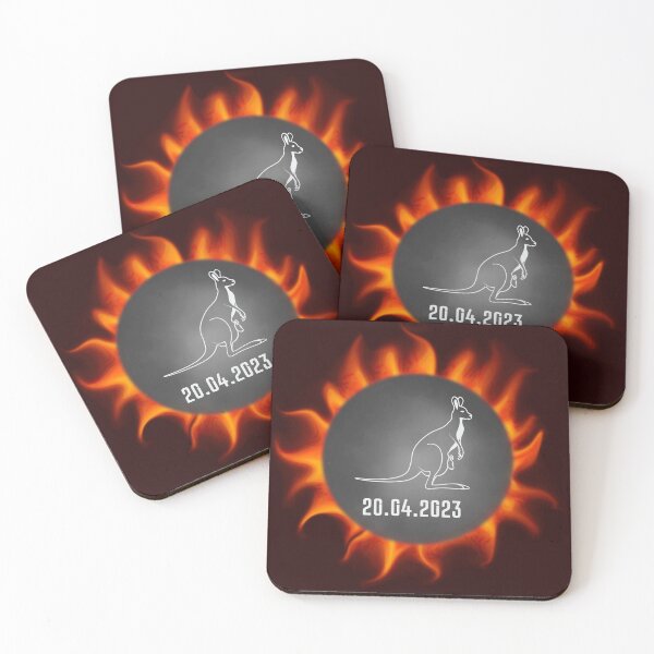 Item preview, Solar Eclipse Exmouth Town in Australia designed and sold by NexCreation.