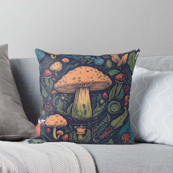 Item preview, Mushroom Forest Circular designed and sold by FantasyRealmOP.