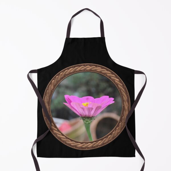 Item preview, Pink Zinnia Flowers in Celtic Circle Frame 44 designed and sold by Swabcraft.