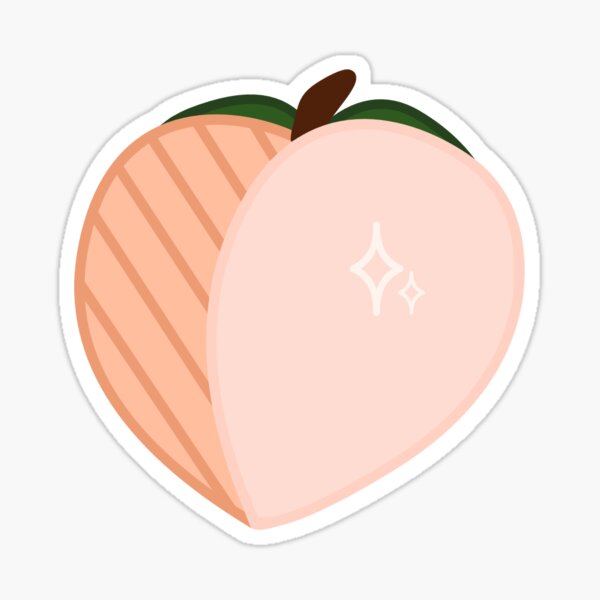 Item preview, Cartoon Peach designed and sold by SkyMayDraws.