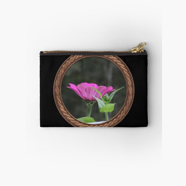 Item preview, Pink Zinnia Flowers in Celtic Circle Frame 47 designed and sold by Swabcraft.