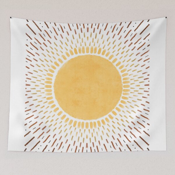Artikelvorschau, Lemon Sun - Minimal, Abstract - Mid Century Modern Art entworfen und verkauft von Studio Grafiikka.