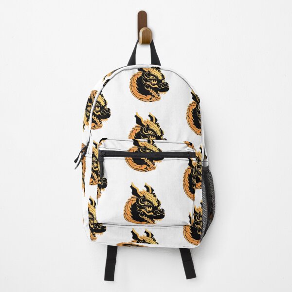Item preview, chinese dragon head with golden black style designed and sold by PlayDifferent ⭐⭐⭐⭐⭐.