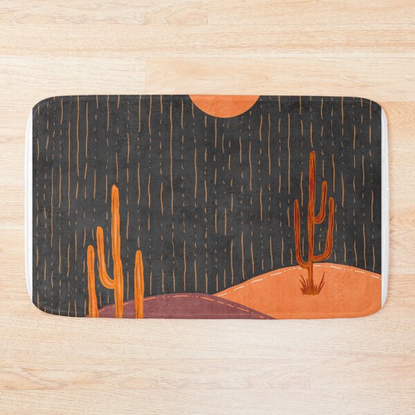 Item preview, Nights In The Desert - Minimal, Abstract - Mid Century Modern Art designed and sold by Studio Grafiikka.