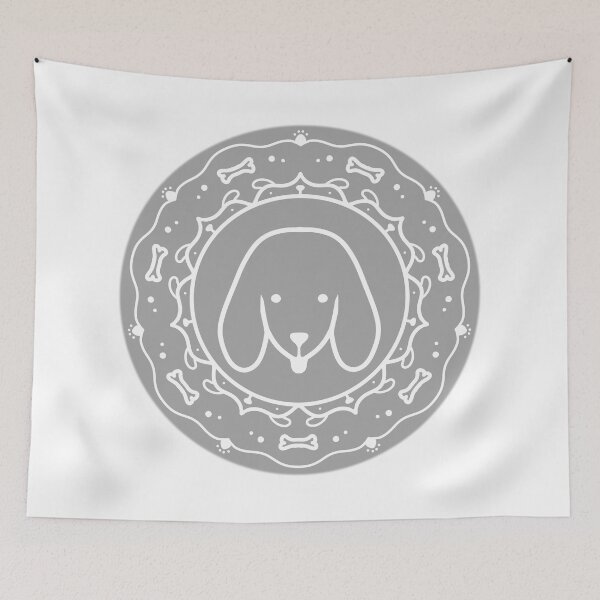 Item preview, Doggie Mandala designed and sold by Hecto Cacto.