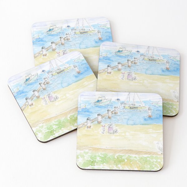Item preview, Enjoying a Day at the Beach designed and sold by CeciliaBell.