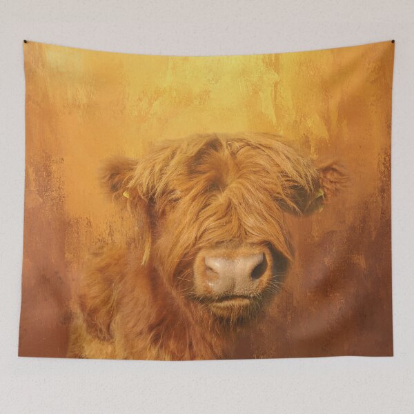 Item preview, Highland Calf 02 designed and sold by Elisabeth Lucas.