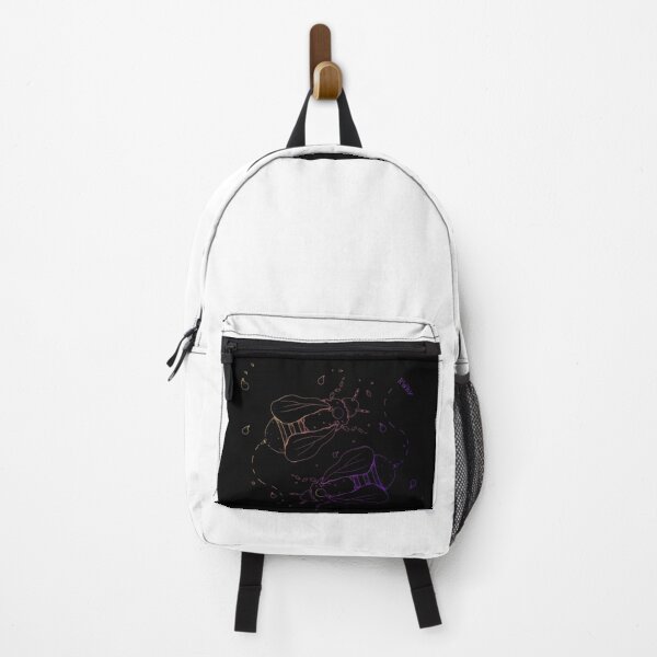 Item preview, Bumbleby Yin and Yang with black background designed and sold by Doodles-TS.