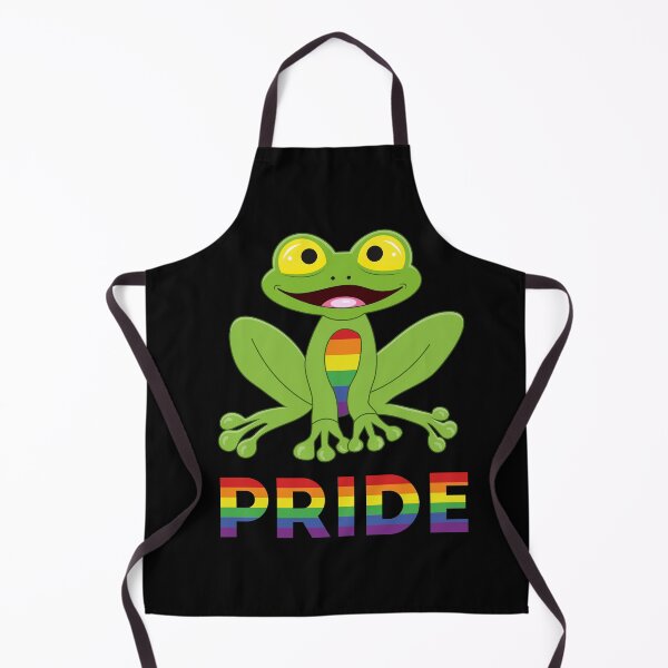Item preview, Pride Frog LGBT LGBTQ Gay Lesbian Rainbow Flag designed and sold by Designer-Girl.