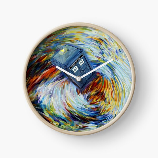 Tornado Time Vortex Abstract Clock