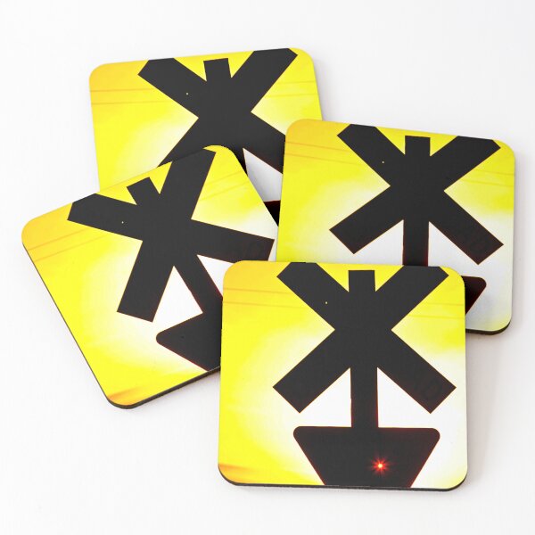 Item preview, Railroad Crossing Sign at Sunset designed and sold by ROBERTDBROZEK.