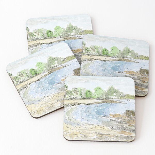 Item preview, Balmoral Beach from Rocky Point designed and sold by CeciliaBell.
