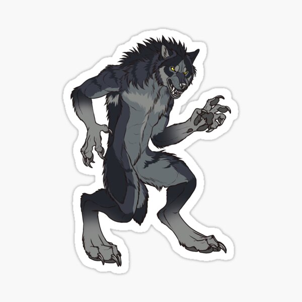 Item preview, Snarly Dark Werewolf designed and sold by Jennette Brown.
