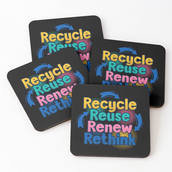 Item preview, Recycle Reuse Renew Rethink Environmental Activism designed and sold by lightseeker14.