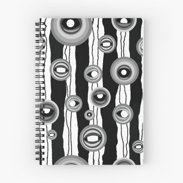 Item preview, Ojos de bosque, blanco y negro. designed and sold by SamohtCreates.