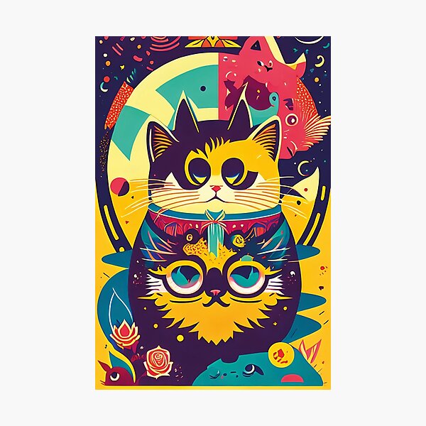 Item preview, Neko Matsuri V designed and sold by OcelotStore.