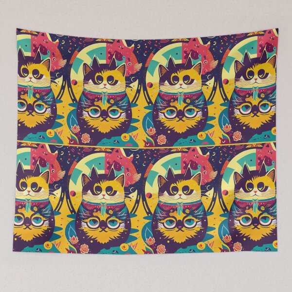 Item preview, Neko Matsuri V designed and sold by OcelotStore.