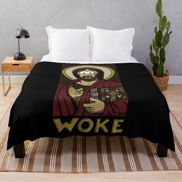 Item preview, Woke Jesus designed and sold by FighterGuy.