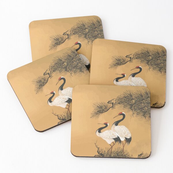 Item preview, Japanese crane painting designed and sold by Willem Horinga.