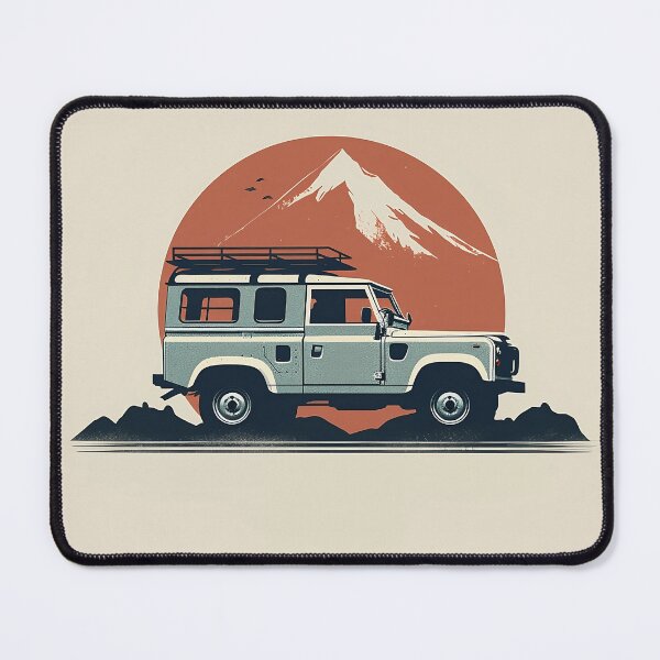 Item preview, Land Rover Defender 1978 - Illustration designed and sold by ElClasicoStore.