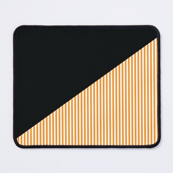 Item preview, Triangle and Stripes | Mixed Patterns | Black and Orange designed and sold by rsty11.