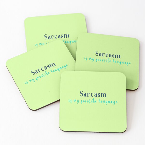 Item preview, Summer colors t shirt,funny sarcastic quote"sarcasm is my favorite language",nice sarcasm memes design simple and cool designed and sold by MariamaArts.