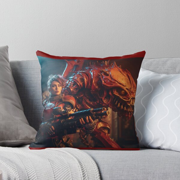 Item preview, Red Death Guard, Female  dystopian Soldier. designed and sold by CosmicBlesedEye.